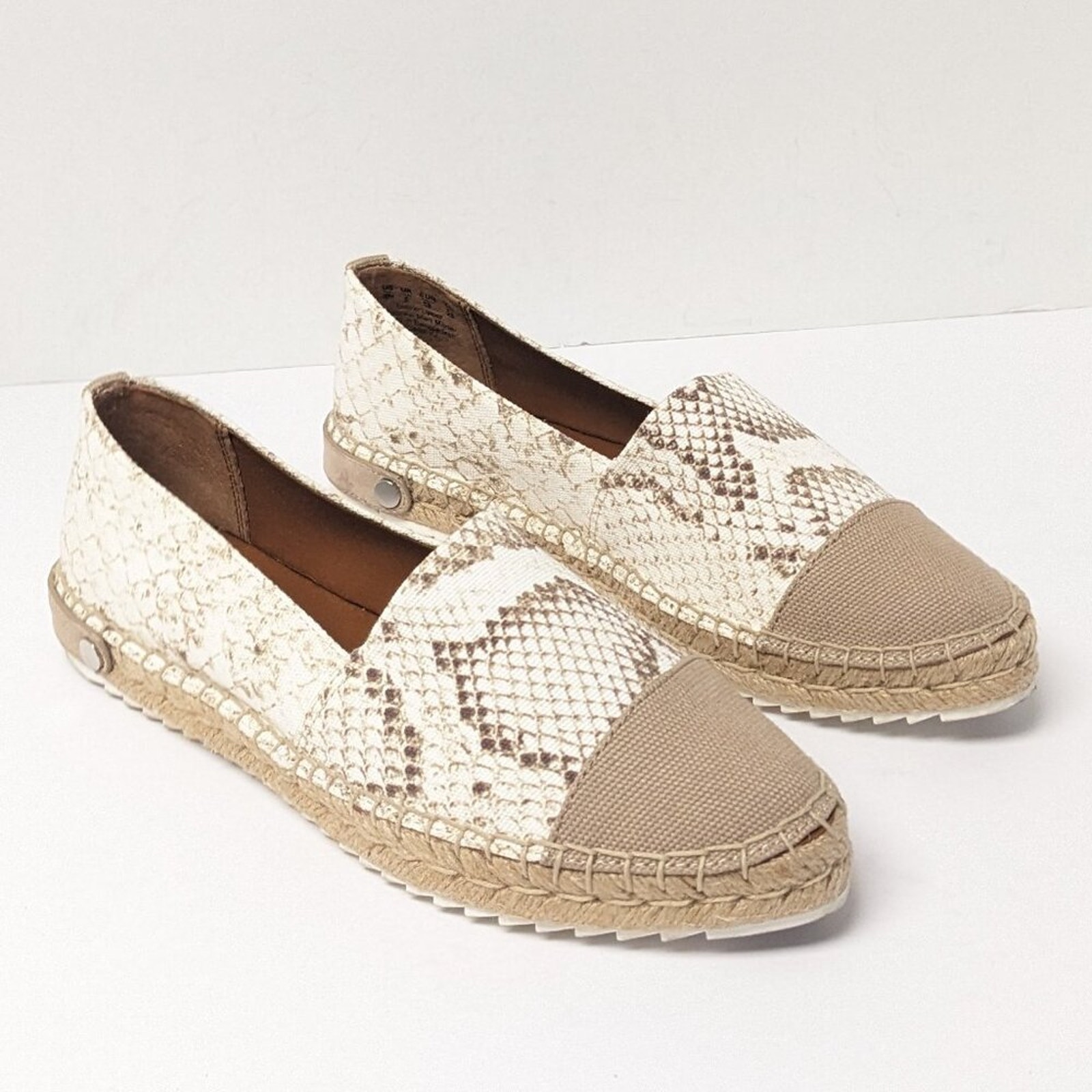 Franco Sarto Casey 2 Loafers, Natural, Women's 8 M
