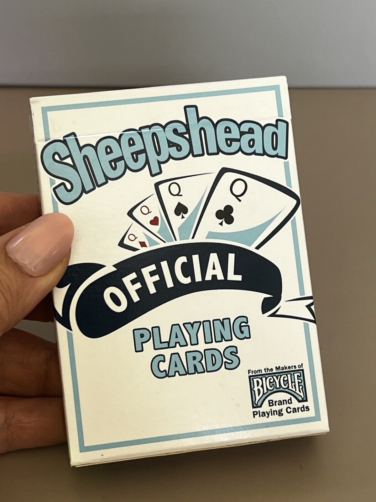 Bicycle Sheepshead Playing Cards USPCC Rare HTF poker Size Open Box
