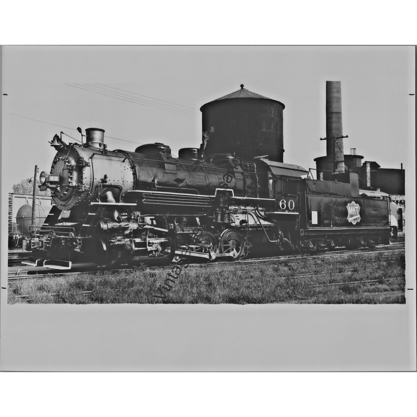 VTG 1940 Missouri Kansas Texas Railroad 60 Steam Locomotive Kuba, CO. T1-48