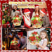 Pop Up Christmas Cards with Music & Lights, 11 inch Christmas Flower Bouquet