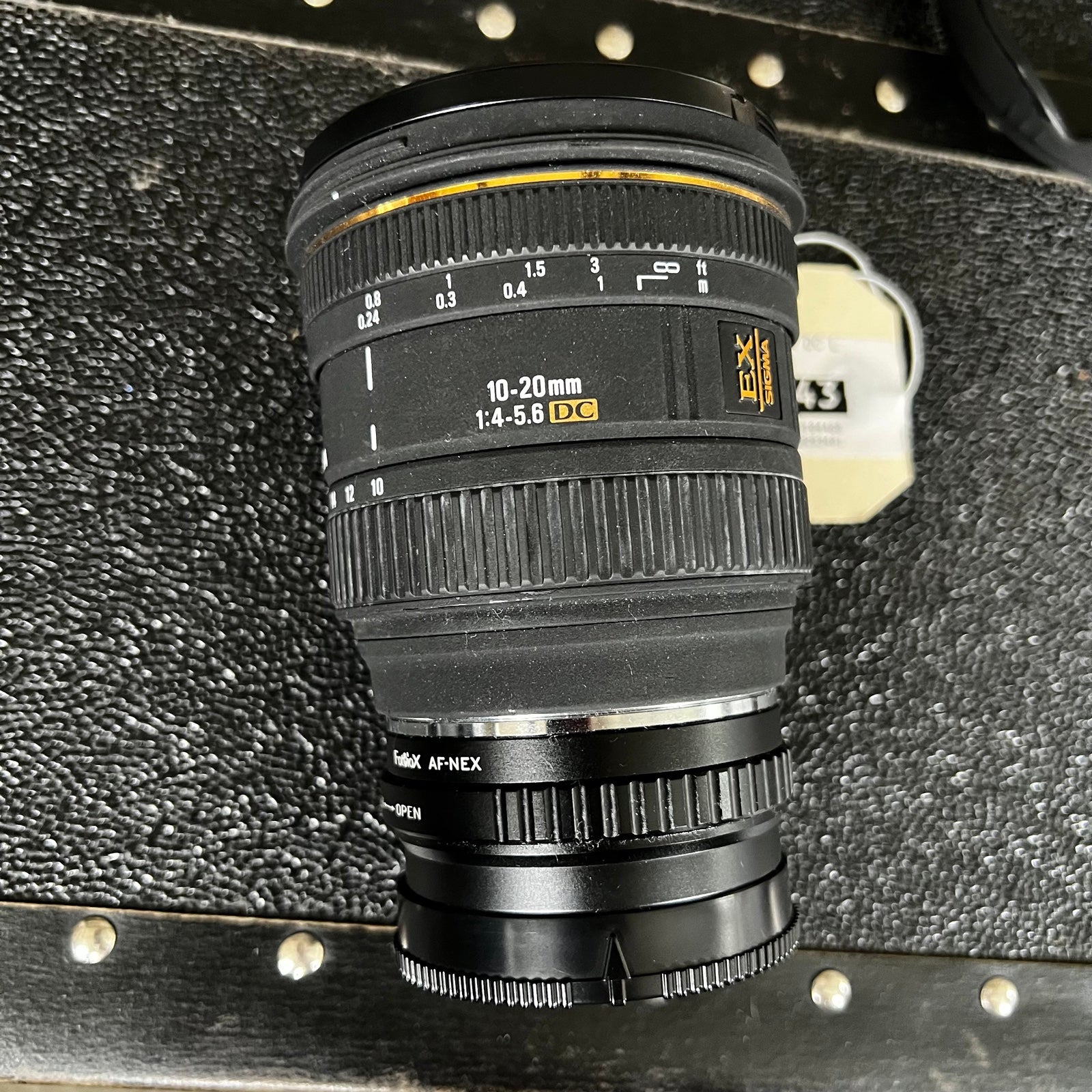 Sigma 10-20mm f/4-5.6 ex dc lens for Sony Alpha