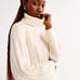 Abercrombie cable knit turtleneck sweater