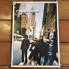 RADIOHEAD / ORIGINAL VINTAGE UK POSTER / #AA909 / 24 X 34