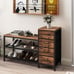 3-Tier Shoe Storage Bench