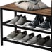 3-Tier Shoe Storage Bench