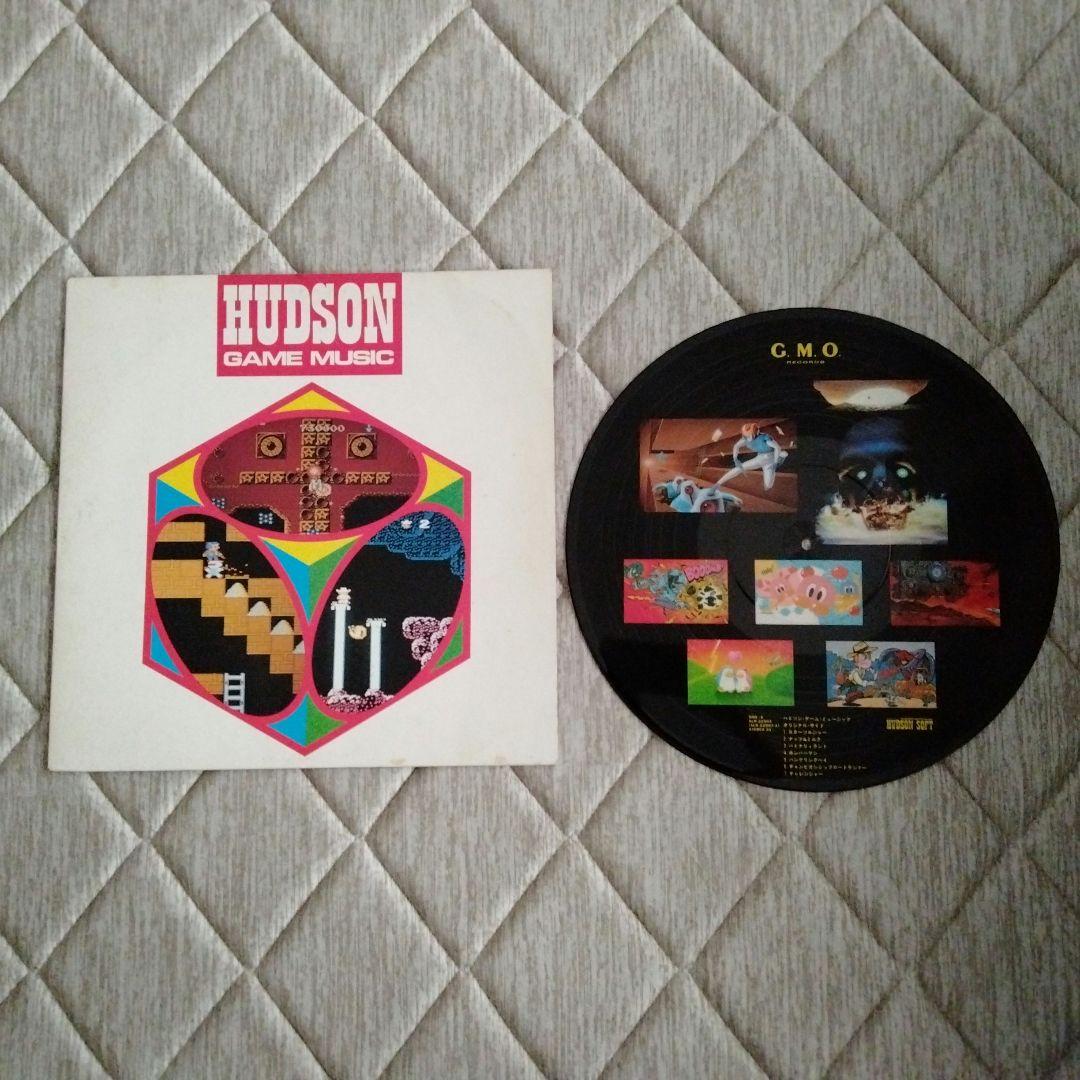Hudson Game Music LP Record 【Showa Retro】