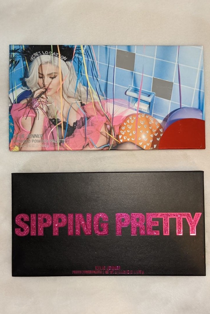 Kylie Cosmetics birthday sipping pretty