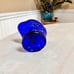 Vintage Mosser/ Westmoreland Mould Glass Standing Rooster Cobalt Blue