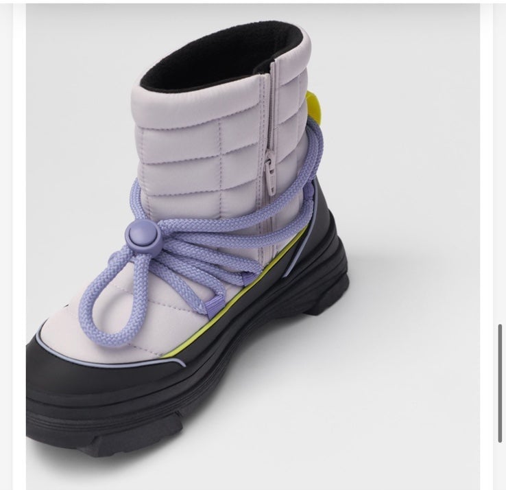 ZARA TECHNICAL LINED ANKLE BOOTS LIMITED EDITION