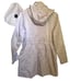 dize L raincoat KARL LAGERFELD Paris khaki/beige packable, on/off hood rain jack