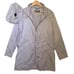 dize L raincoat KARL LAGERFELD Paris khaki/beige packable, on/off hood rain jack