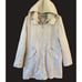 dize L raincoat KARL LAGERFELD Paris khaki/beige packable, on/off hood rain jack