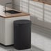 13 Gal Trash Can Kitchen Trash Automatic Garbage Can Lid Touch Free Motion