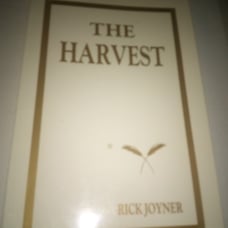 The harvest softback book used
