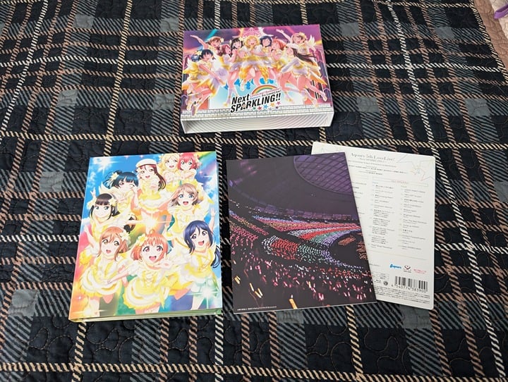 Aqours 5th Live Concert Blu Ray Memorial Box Set Next