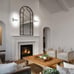 2 Pack Modern Wall Sconces Mounted Lights 12W 6000K Cool White Acrylic