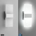 2 Pack Modern Wall Sconces Mounted Lights 12W 6000K Cool White Acrylic