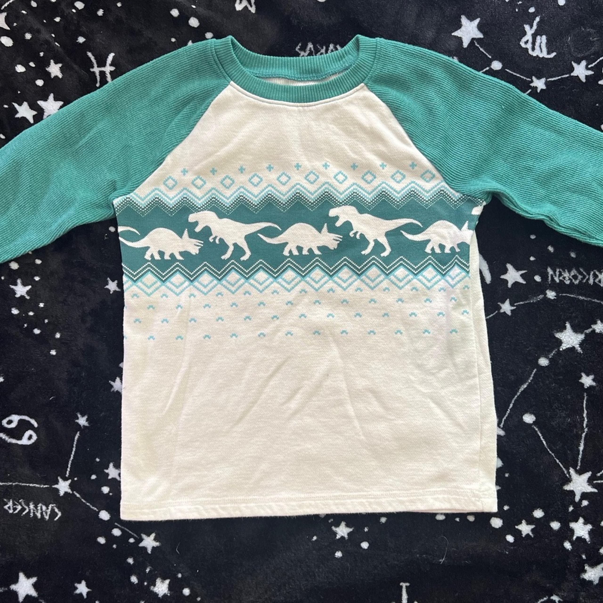 Holiday dinosaur long sleeve size 5