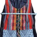 Byron Lars Gramercy Sheath Beaded Striped Geometric Pencil Dress SZ 6