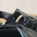 NWOB Ecco Chander Mens Black Leather Adjustable Strap Slip On Sandal 41/7.5-8