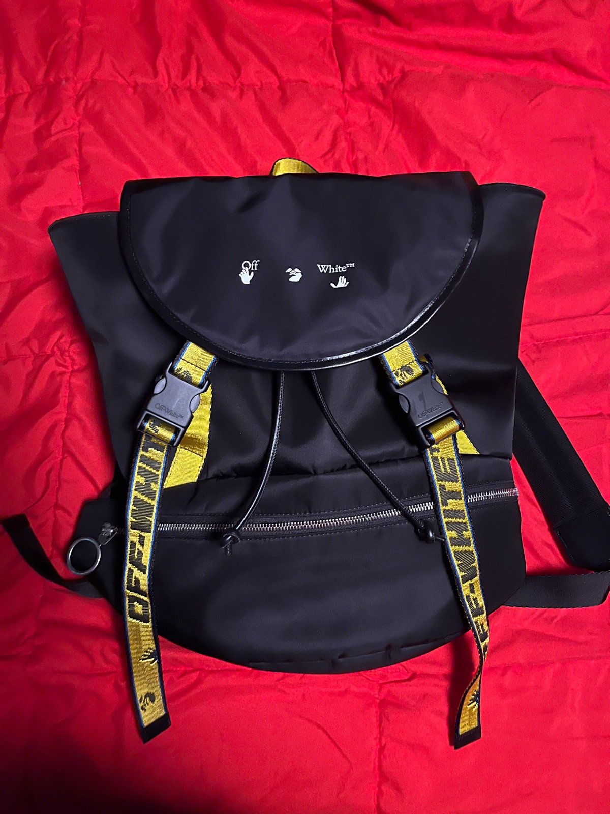 Off white backpack