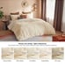 Fluffy Comforter Cover Twin Size - Faux Fur Fuzzy Duvet Cover Set, Luxur