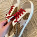 Vintage Havana Pledge Distressed Leopard Sneaker Sz 6