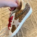 Vintage Havana Pledge Distressed Leopard Sneaker Sz 6