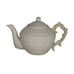 Belleek Neptune Limpet Yellow Teapot & Lid