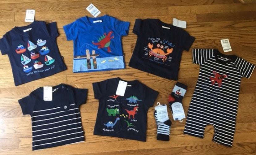 New 12-18 months boy boutique clothes