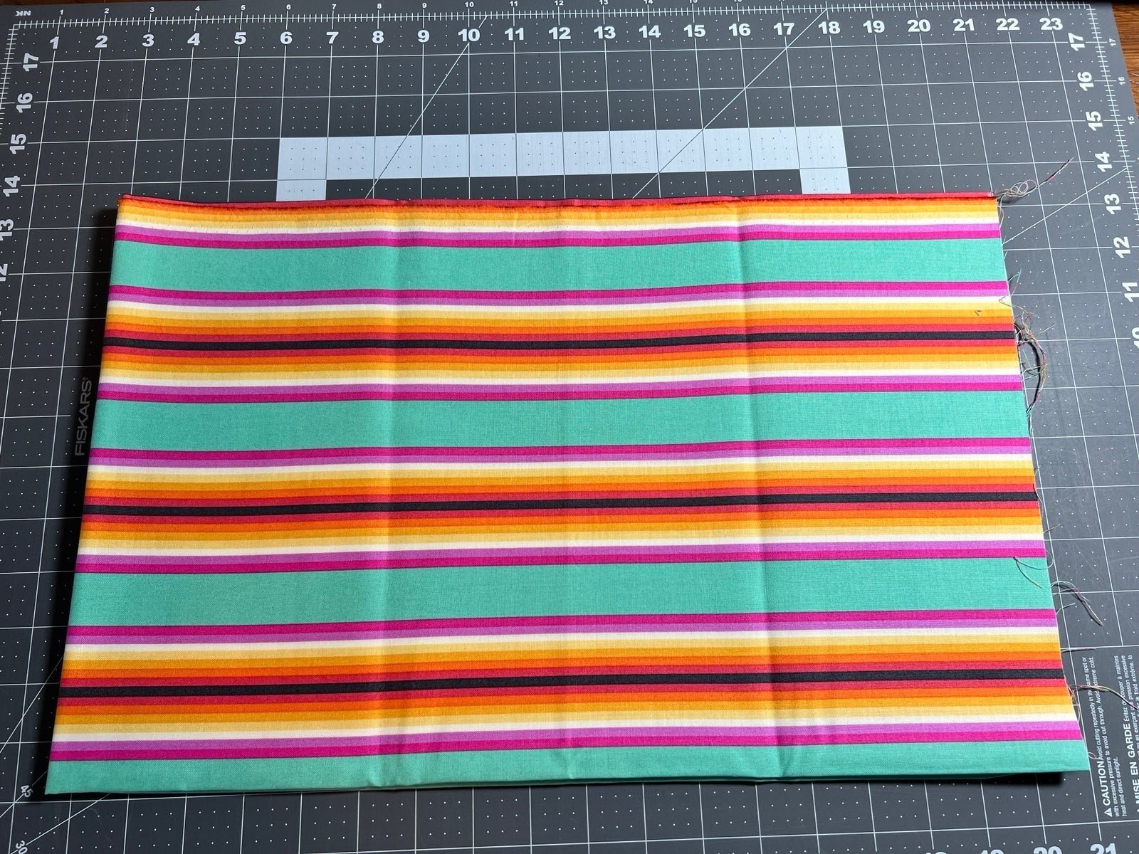 Rare Tula Pink Chipper Tick Tock Stripe
