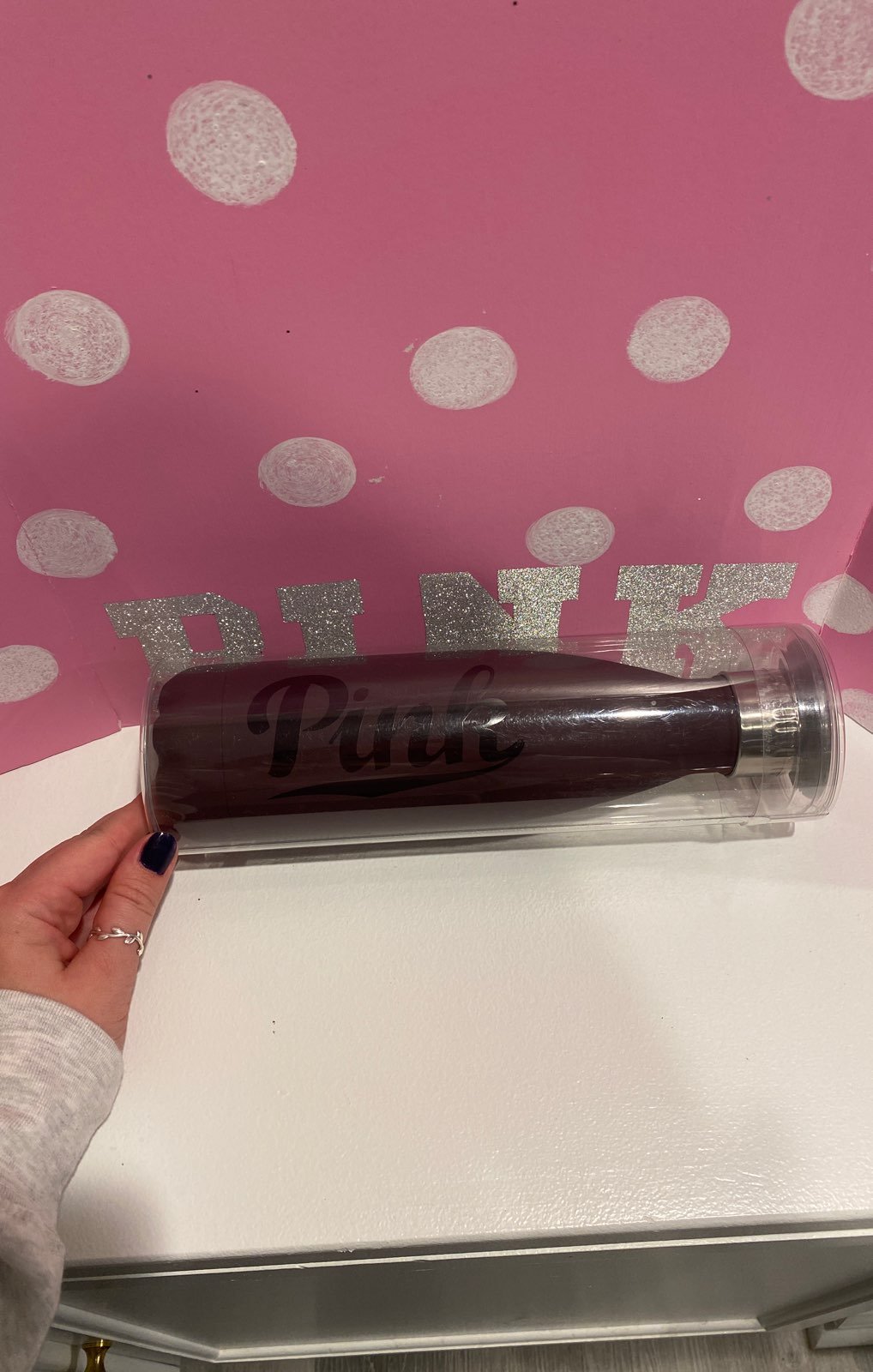 VS PINK water bottle