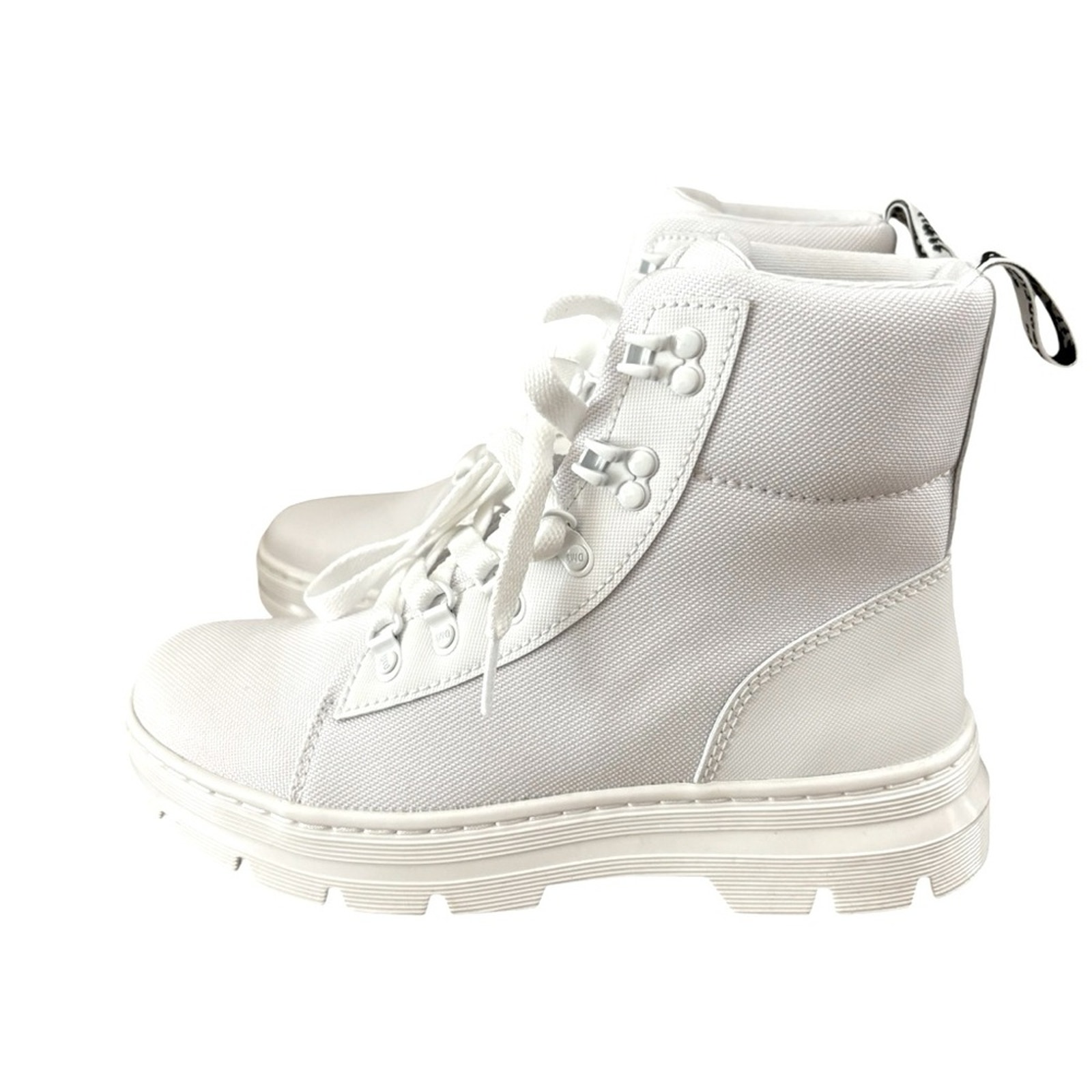 Dr. Martens AirWair White/White Ajax Non Woven Combs Women's