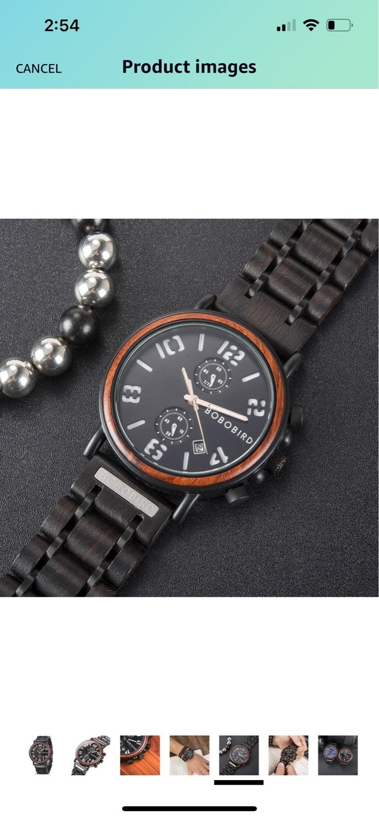 Men’s Luxury Real Wooden Watch (BRAND NEW)