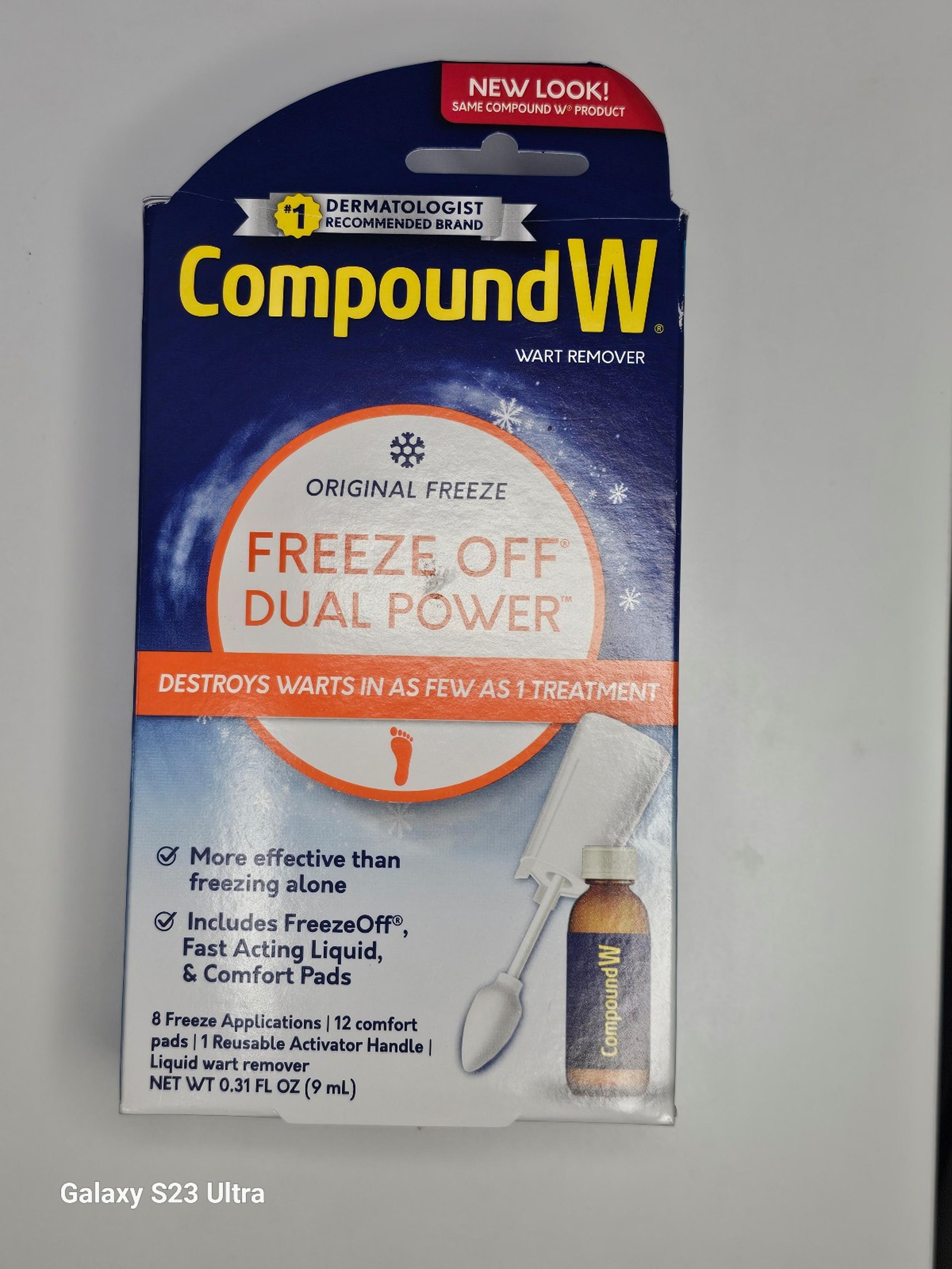 Freeze off Dual Power Wart remover - Compound W