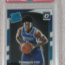 De'Aaron Fox Rookie Card