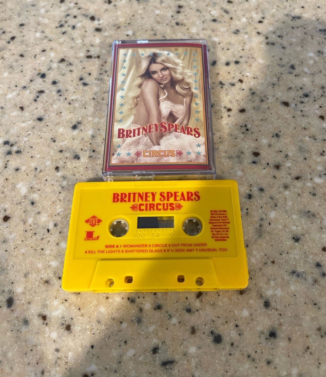 Britney Spears Circus Cassette Tape
