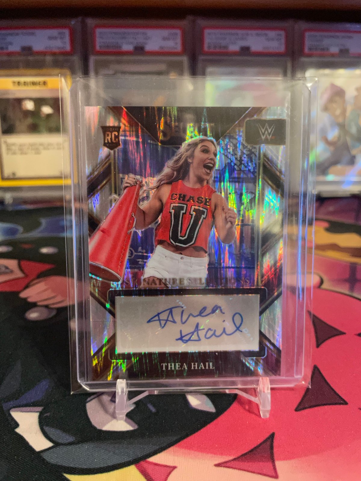 2023 Panini WWE Select Signature Selections FLASH Prizm Thea Hail