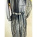 VTG 80s Mens Large Insulated Belted Full Zip Ski Snow Suit Black