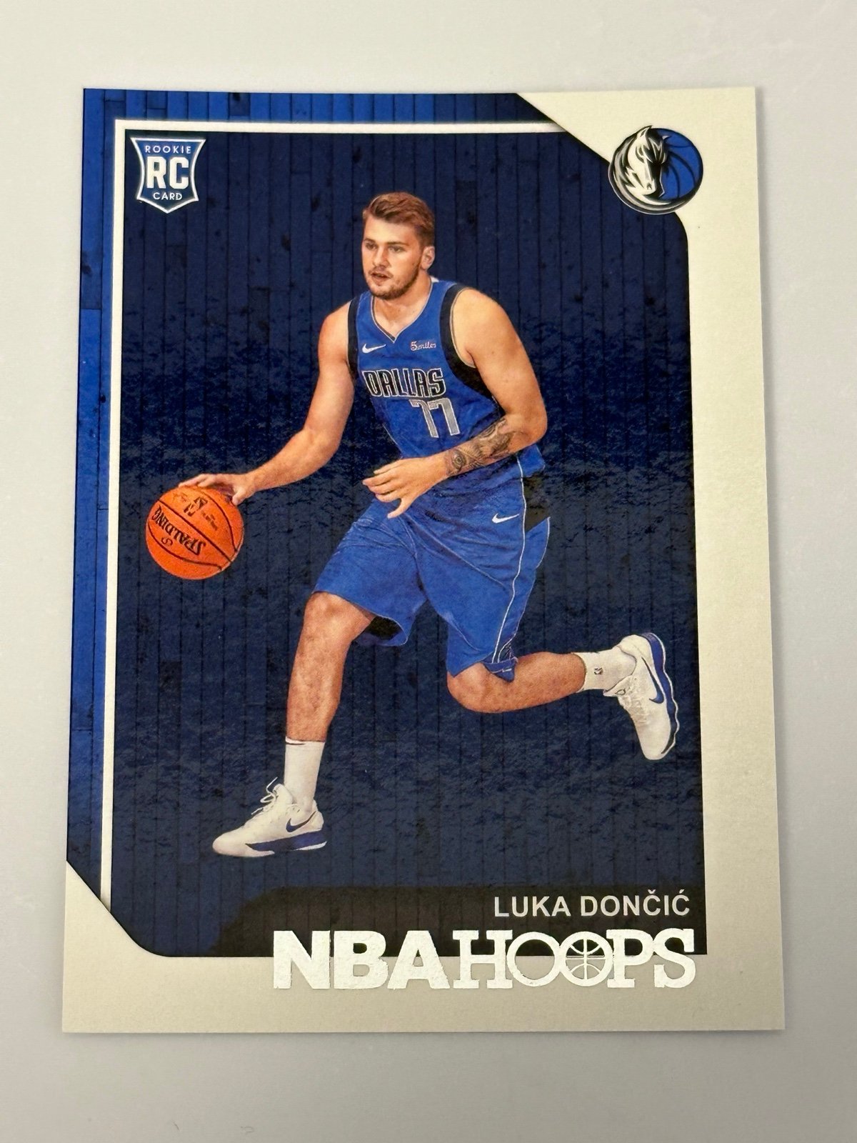 Luka Doncic NBA Hoops Rookie Card