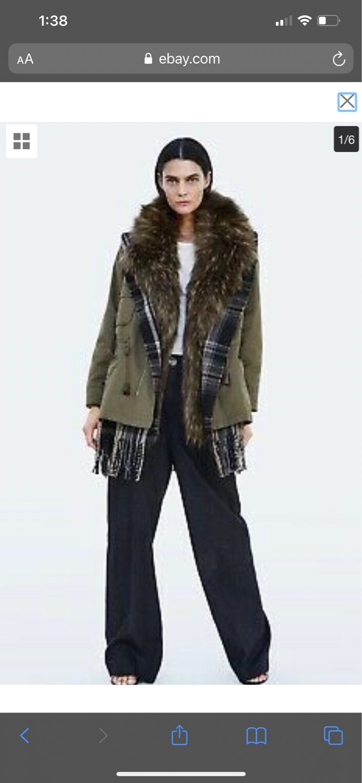 Zara Parka Coat