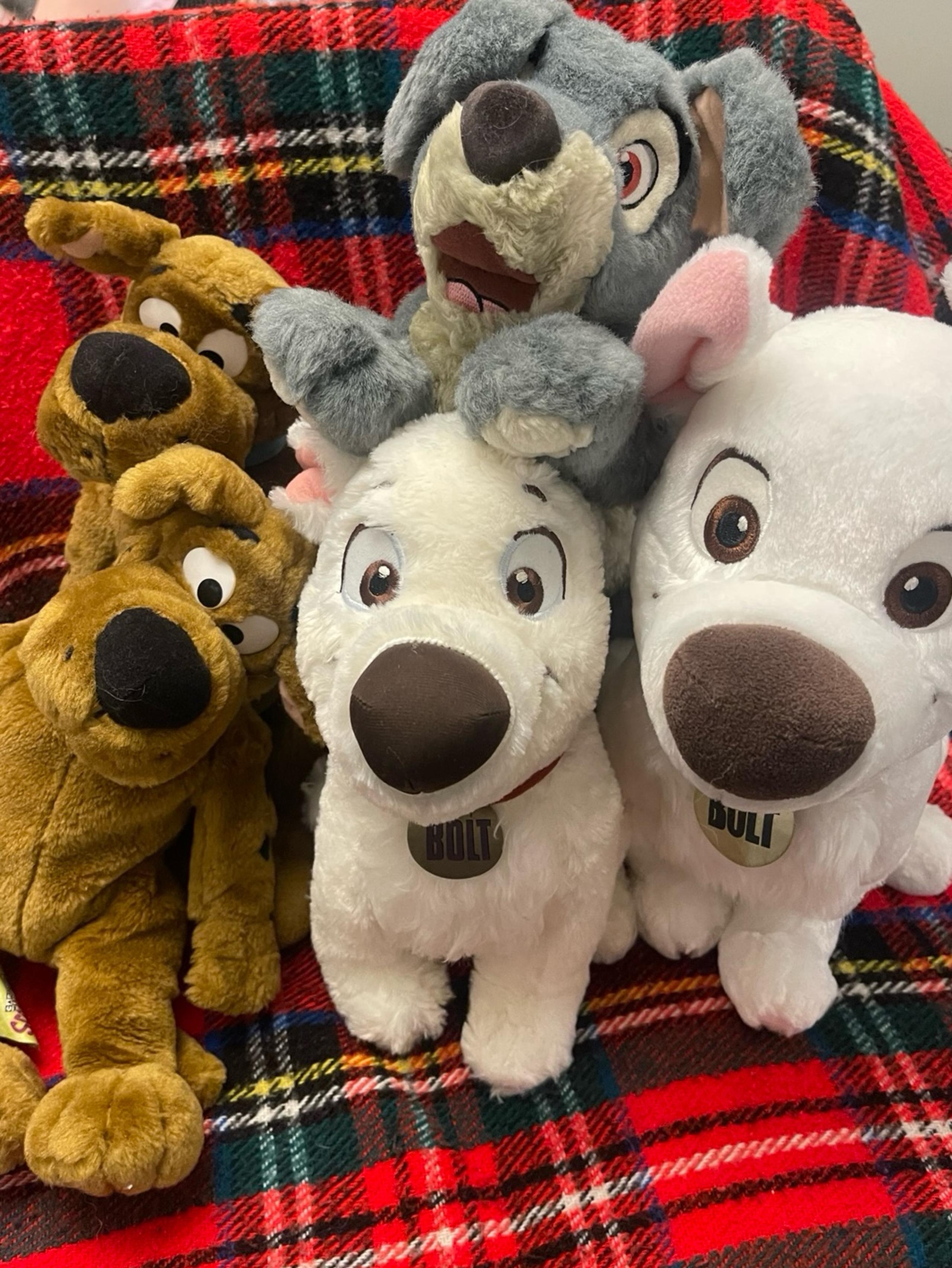 Cartoon Dog Plush Bundle