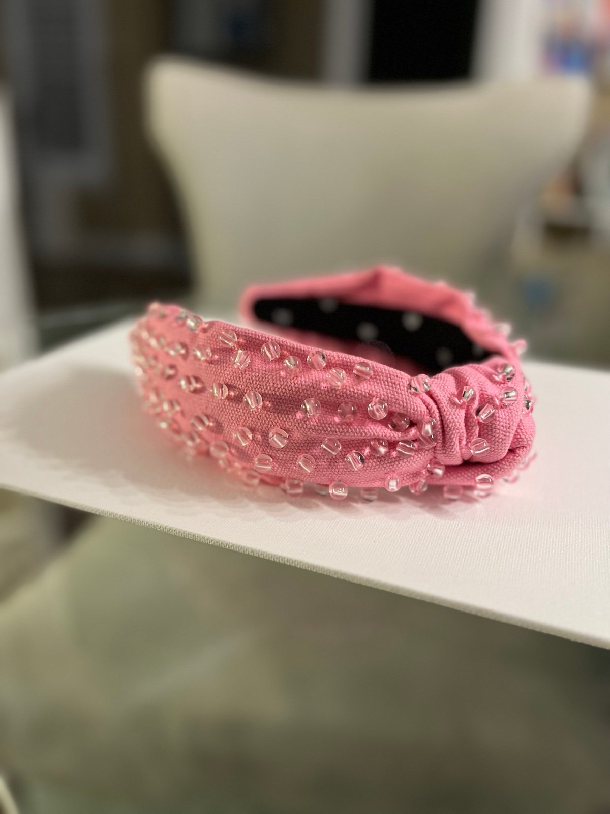 Lele Sadoughi pink headband