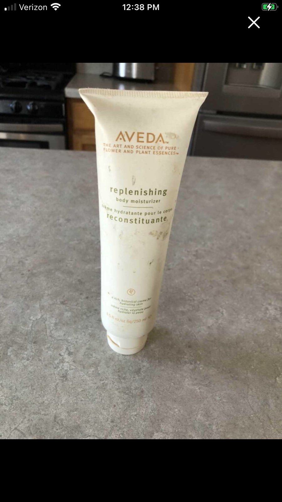 Aveda Replenishing Body Moisturizer 8.5 oz used once