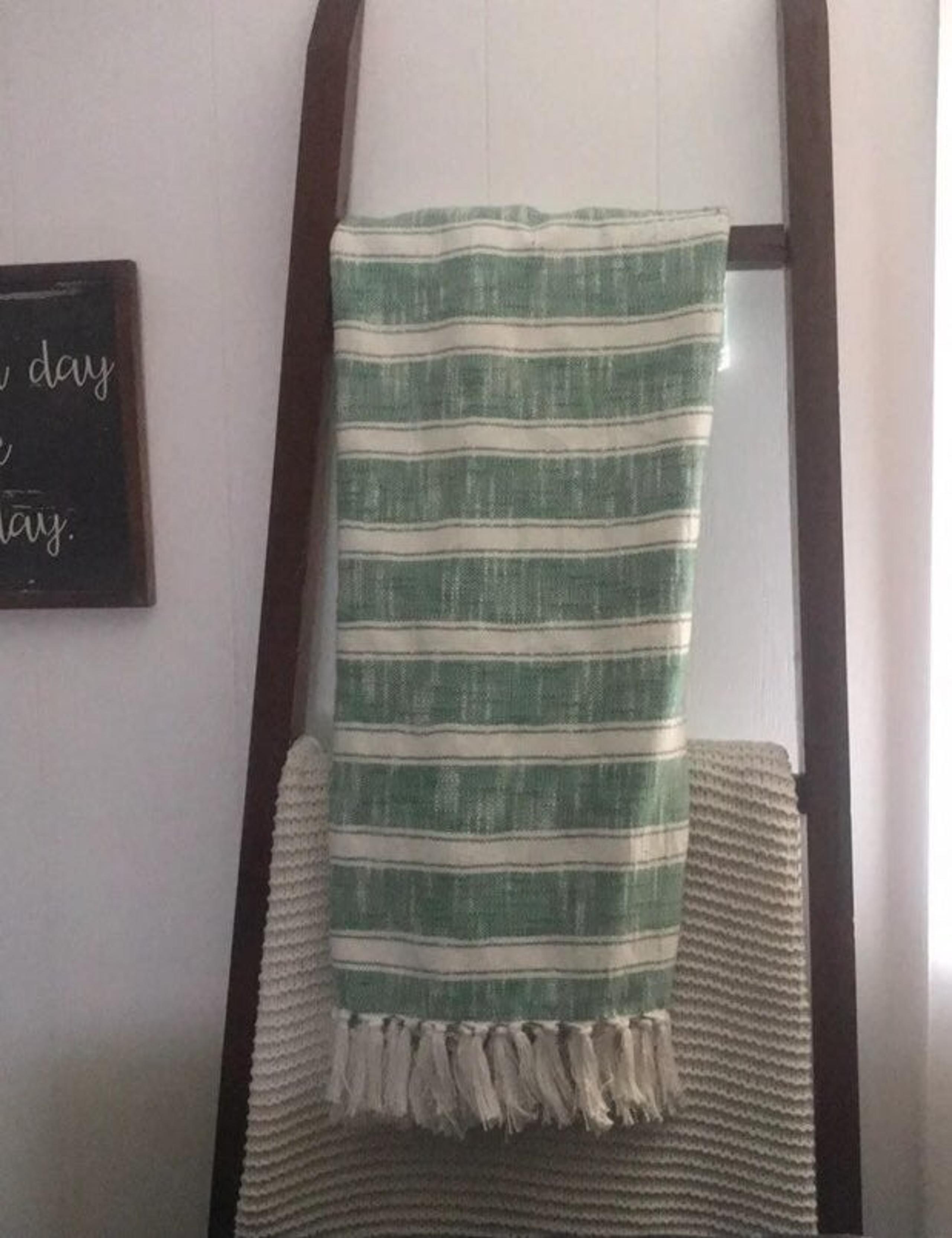Threshold throw blanket