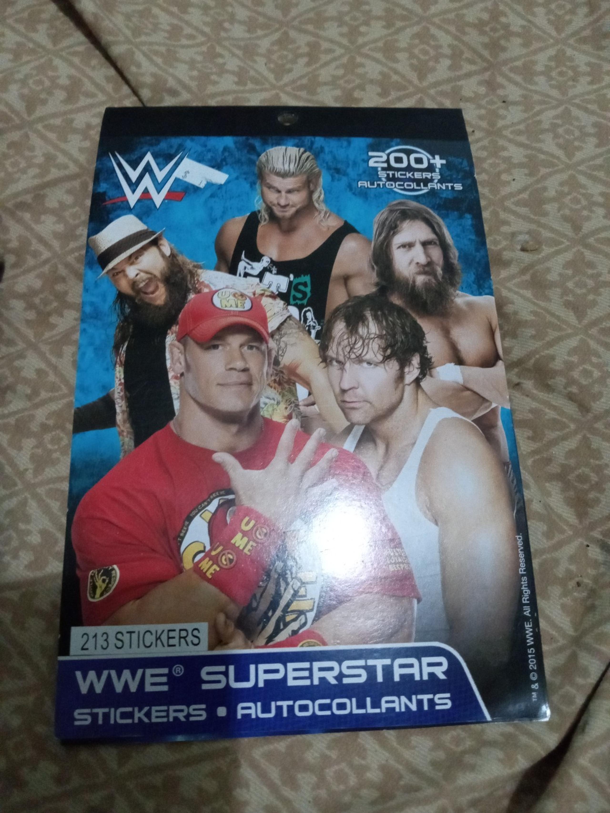 WWE Superstar Stickers
