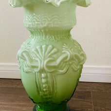 Vintage Hand blown Art glass vase