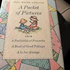 Joan Walsh Anglund A Packet of Pictures. Hard To Find. RARE