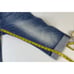 Miss Me Women's 31 Bedazzled Bling Thick Stitched Cuffed Capri Jeans