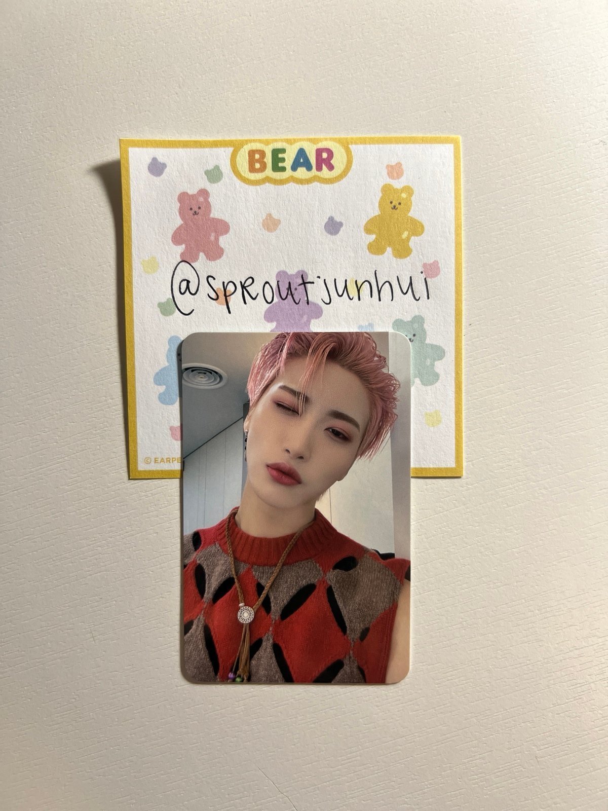 ATEEZ Seonghwa FEVER PT 3 EVERLINE VER 3 POB PHOTOCARD